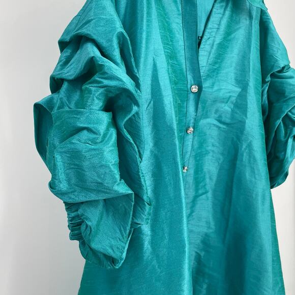 Step in Style NWT Hi Low Swing, OUTFIT MAKER!, Gorgeous Teal, Ladies 2X - Picture 5 of 10